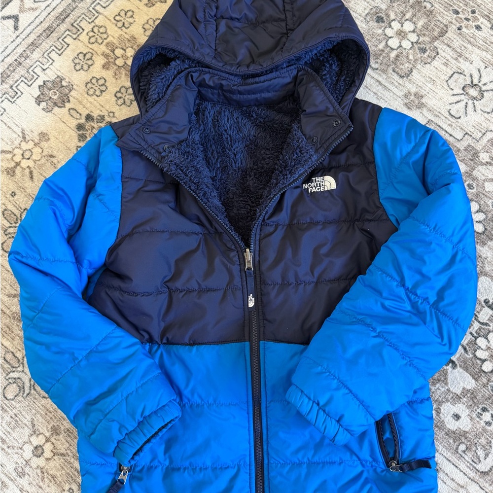 The North Face Kids Two-Tone Blue Jacket